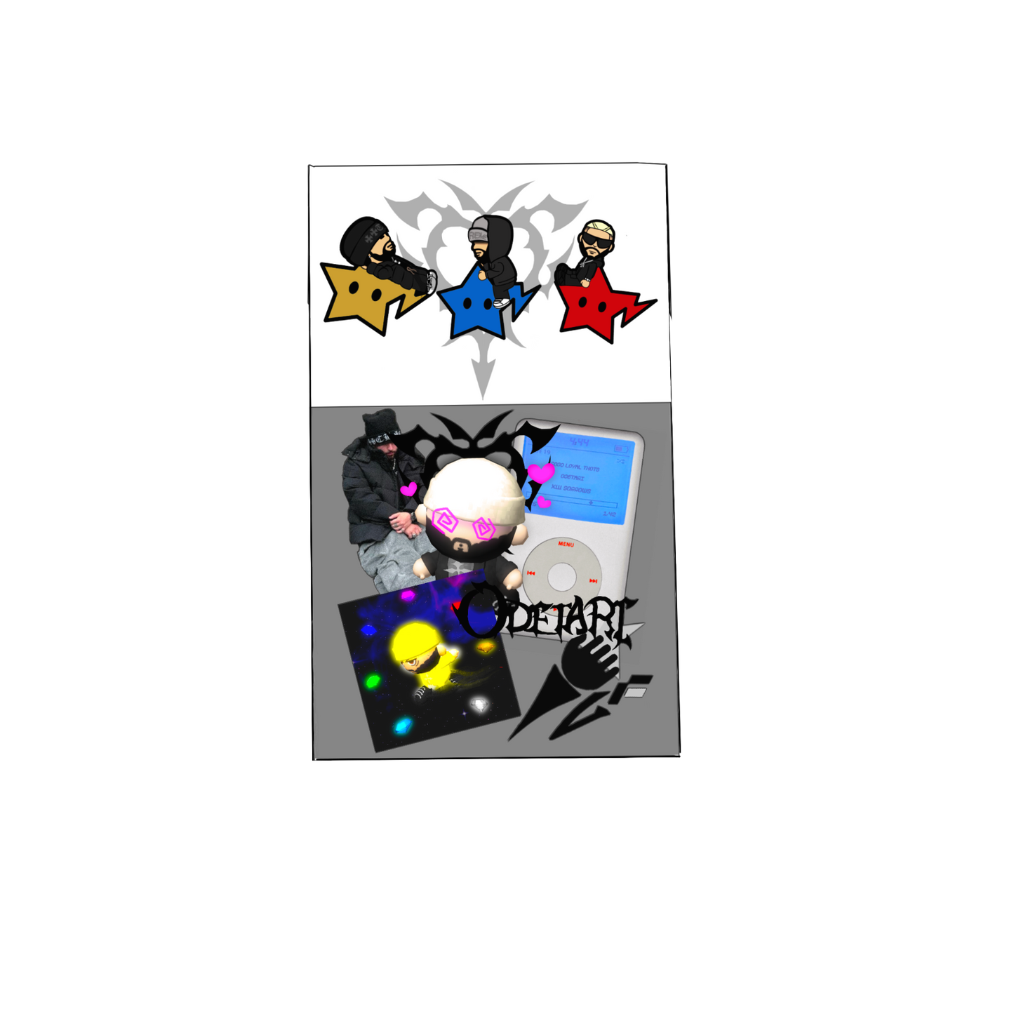 ODETARI STICKER PACK