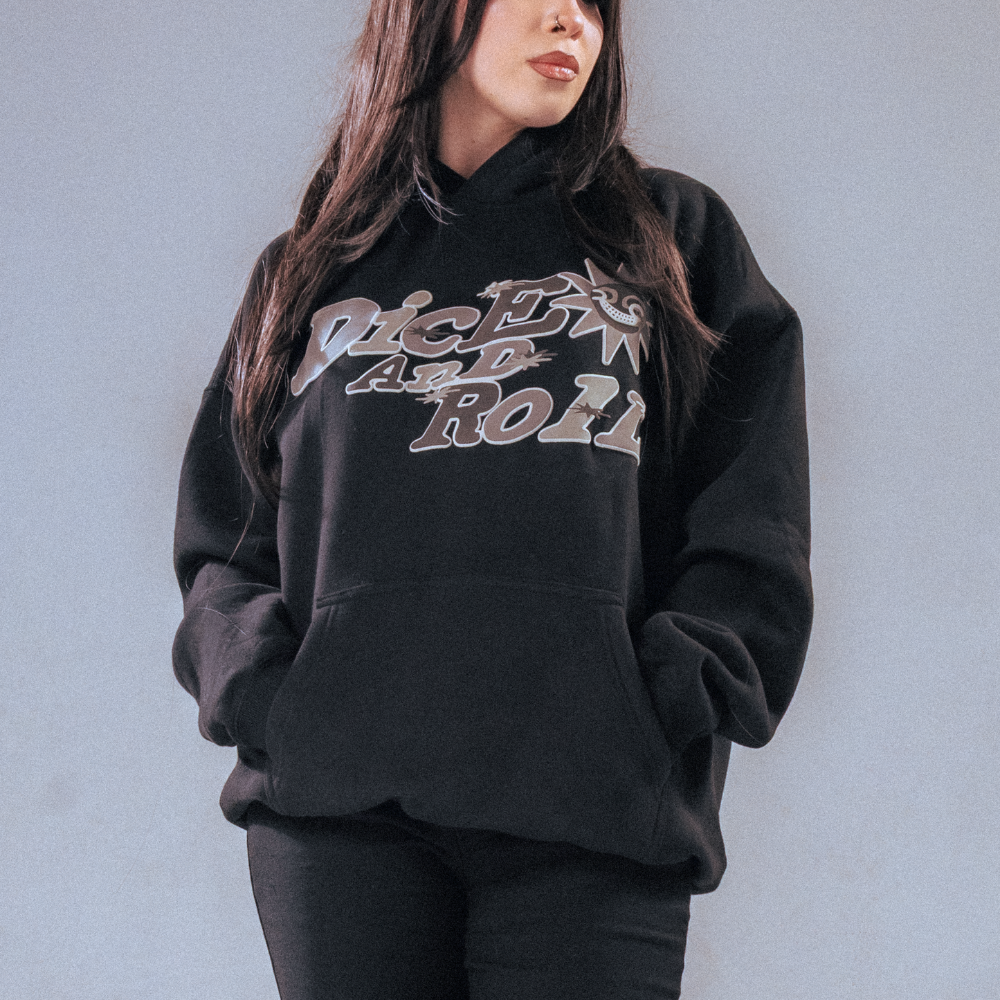 DICE & ROLL HOODIE (MIDNIGHT)