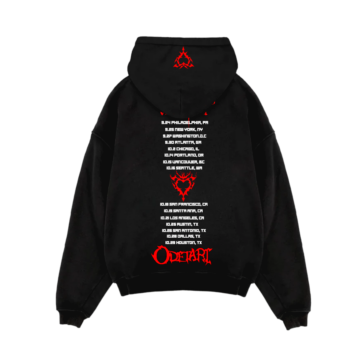 VARIA 0.5 "HEARTLESS" TOUR HOODIE (PRE-ORDER)