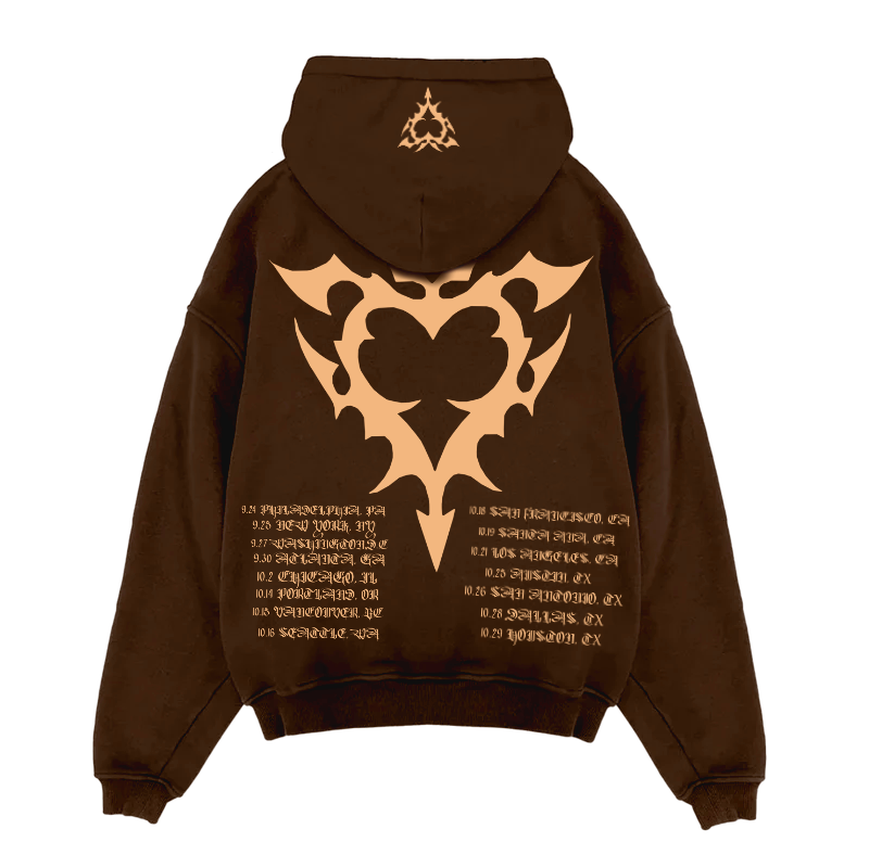VARIA 0.5 "MOCHA" TOUR HOODIE (PRE-ORDER)