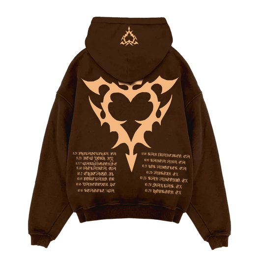 VARIA 0.5 "MOCHA" TOUR HOODIE (PRE-ORDER)