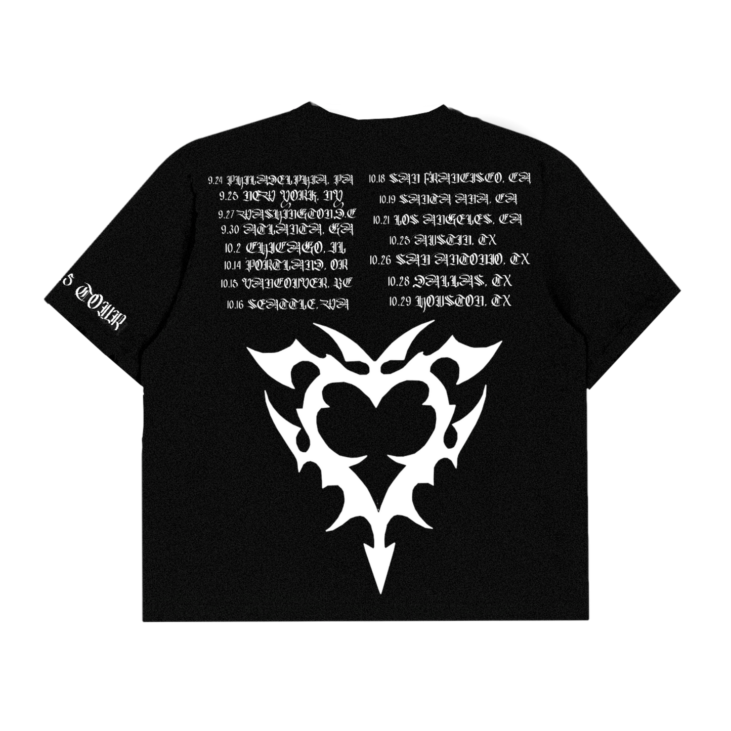 VARIA 0.5 "PHANTOM"  TOUR TEE (PRE-ORDER)