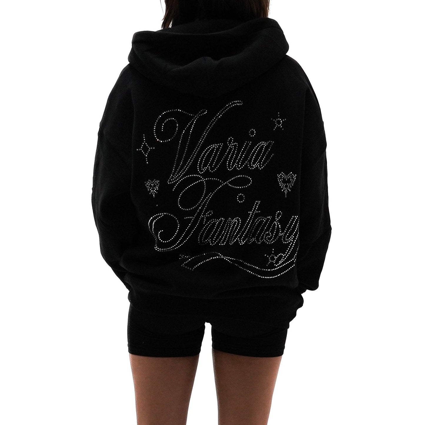 RHINESTONE ZIP UP