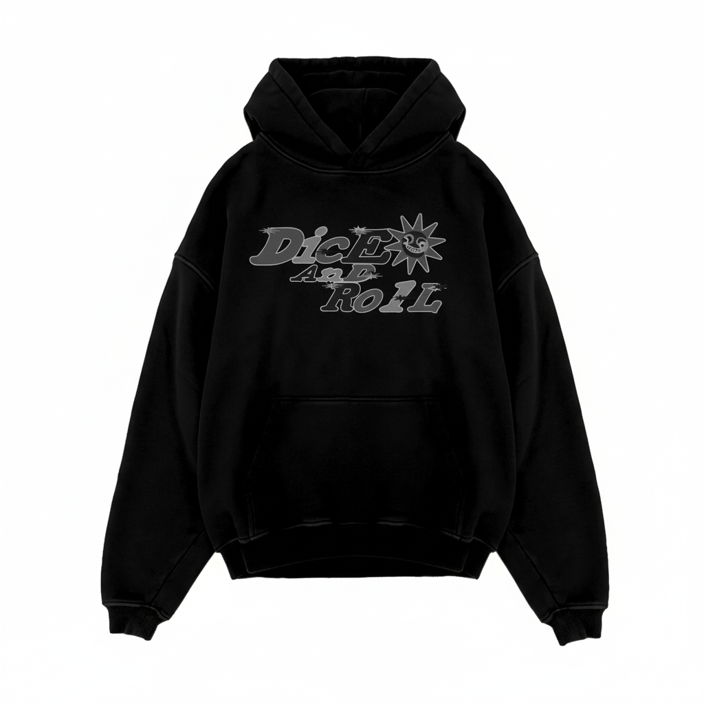DICE & ROLL HOODIE (MIDNIGHT)