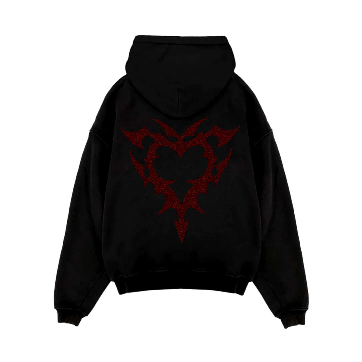 VARIA RHINESTONE HOODIE (RED)