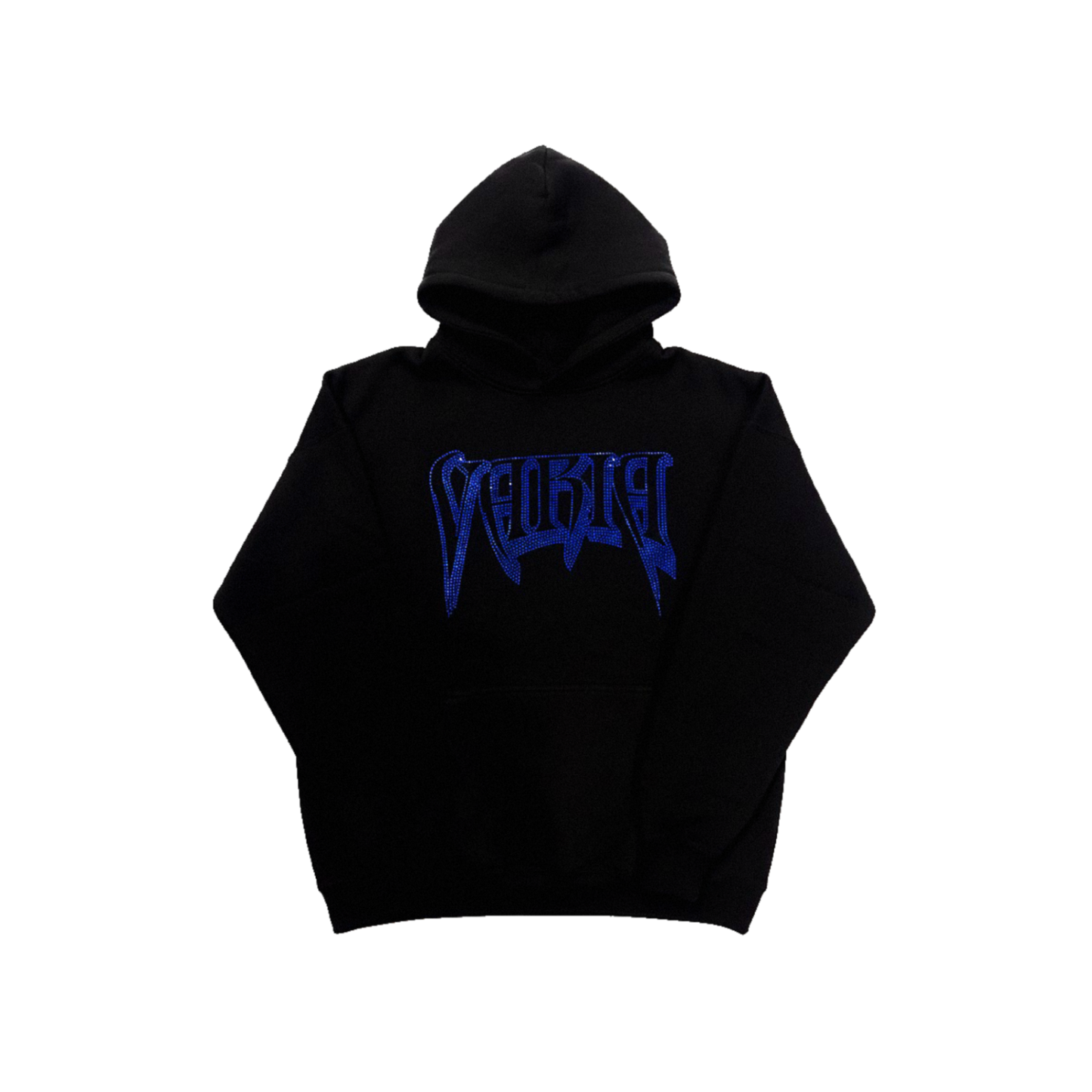 VARIA RHINESTONE HOODIE (BLUE)