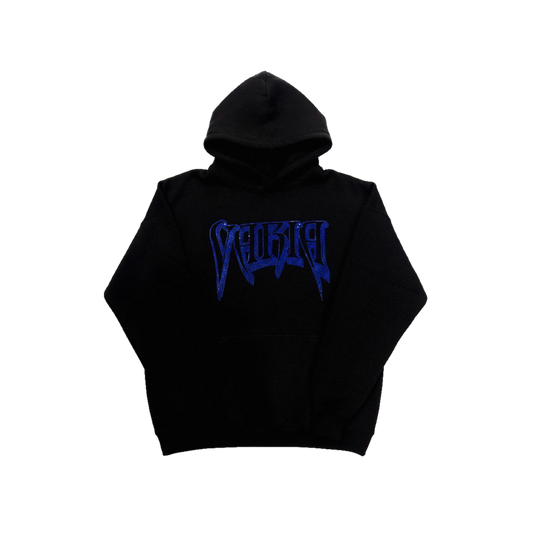 VARIA RHINESTONE HOODIE (BLUE)