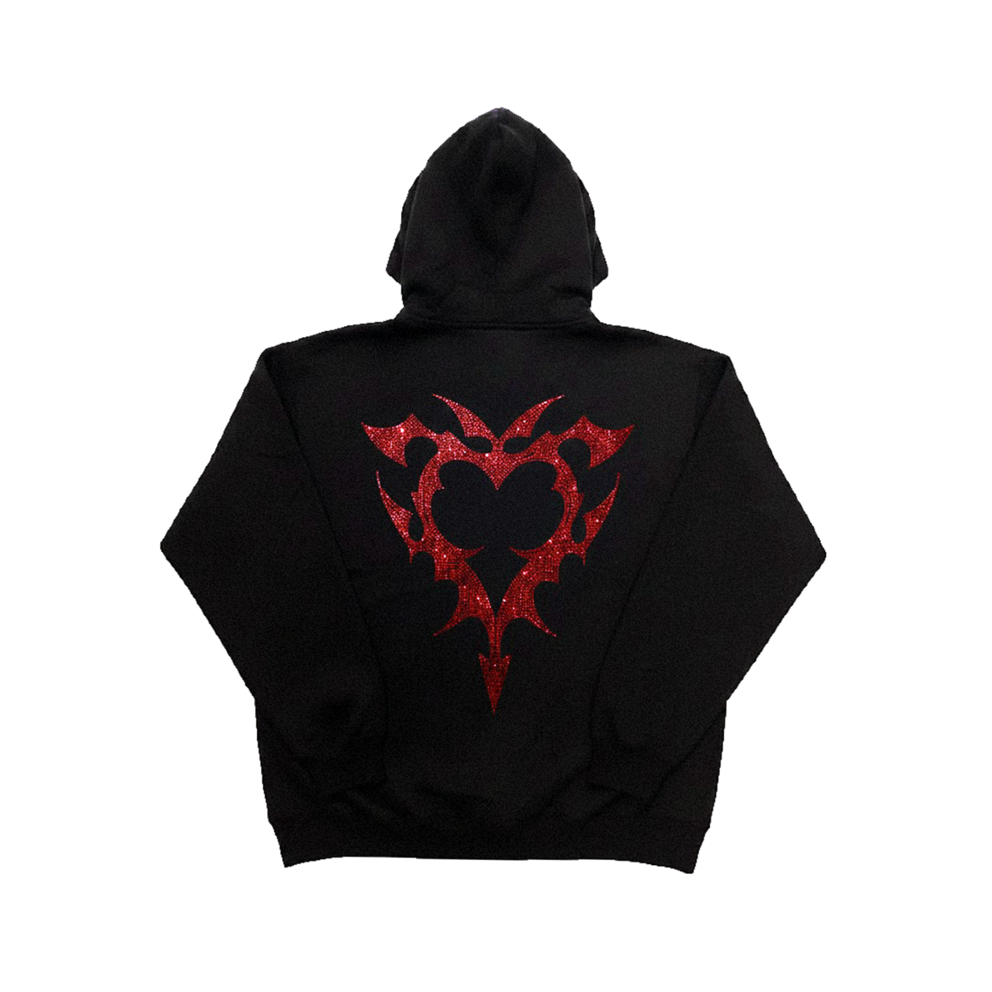 VARIA RHINESTONE HOODIE (RED)