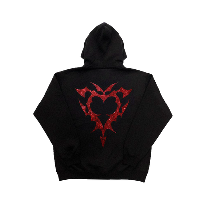 VARIA RHINESTONE HOODIE (RED)