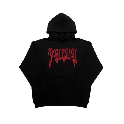 VARIA RHINESTONE HOODIE (RED)