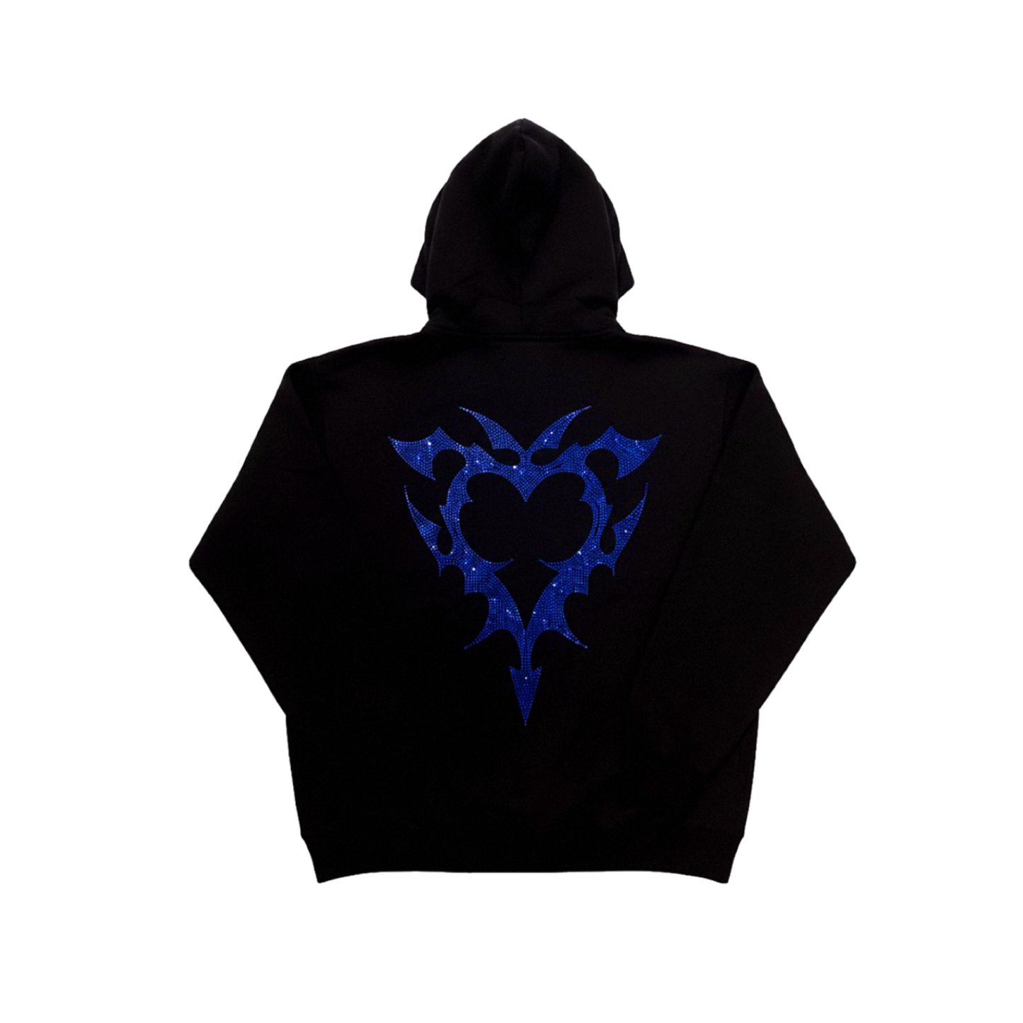 VARIA RHINESTONE HOODIE (BLUE)