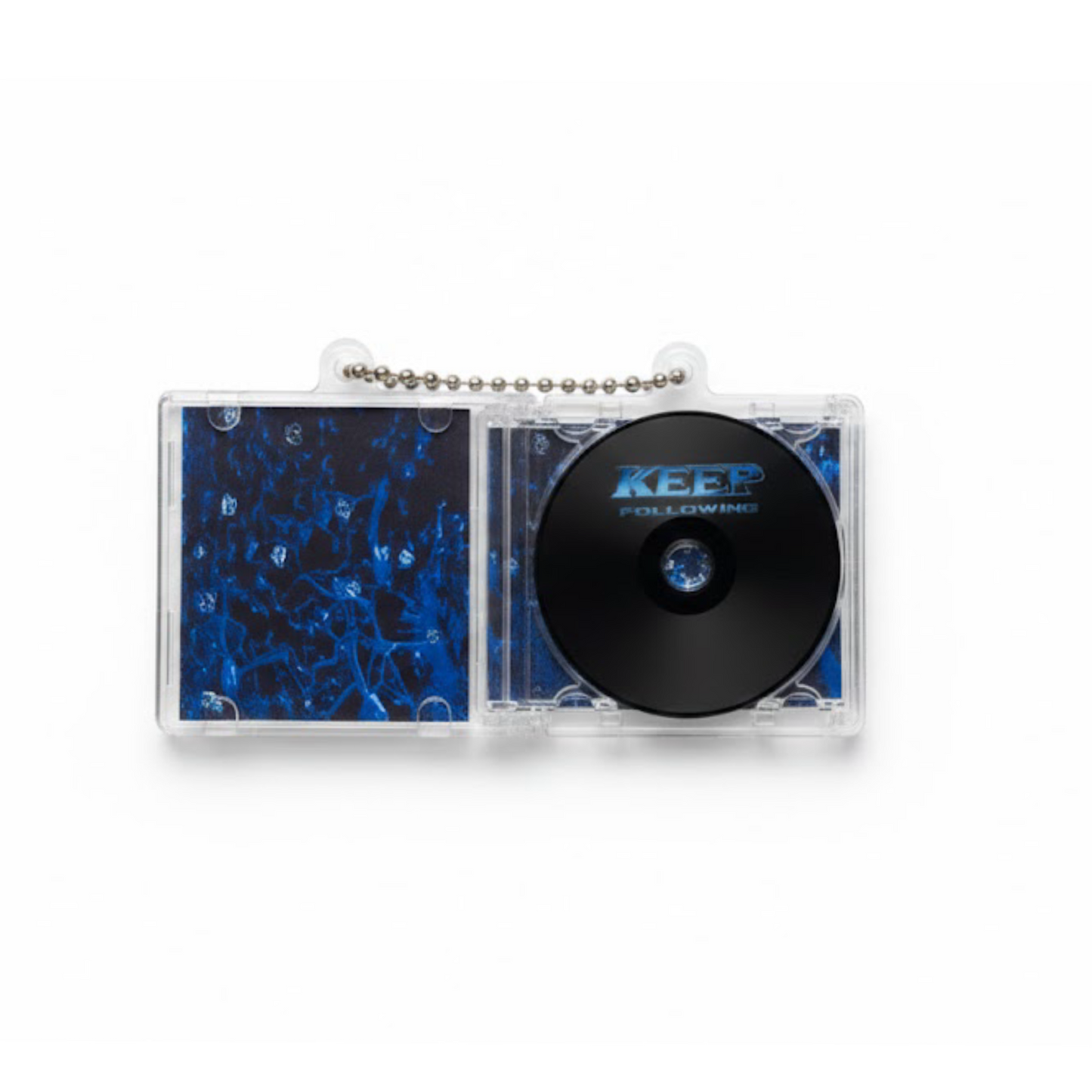 KEEP FOLLOWING KEYCHAIN