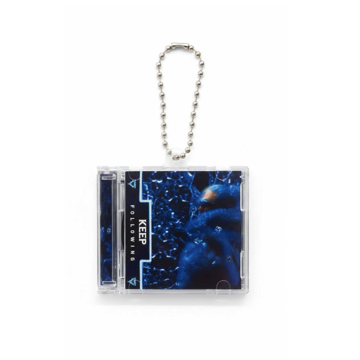 KEEP FOLLOWING KEYCHAIN