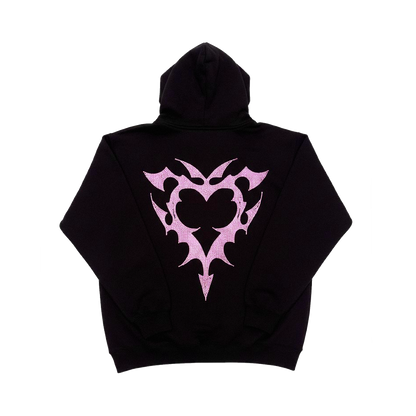 VARIA RHINESTONE HOODIE (PINK)