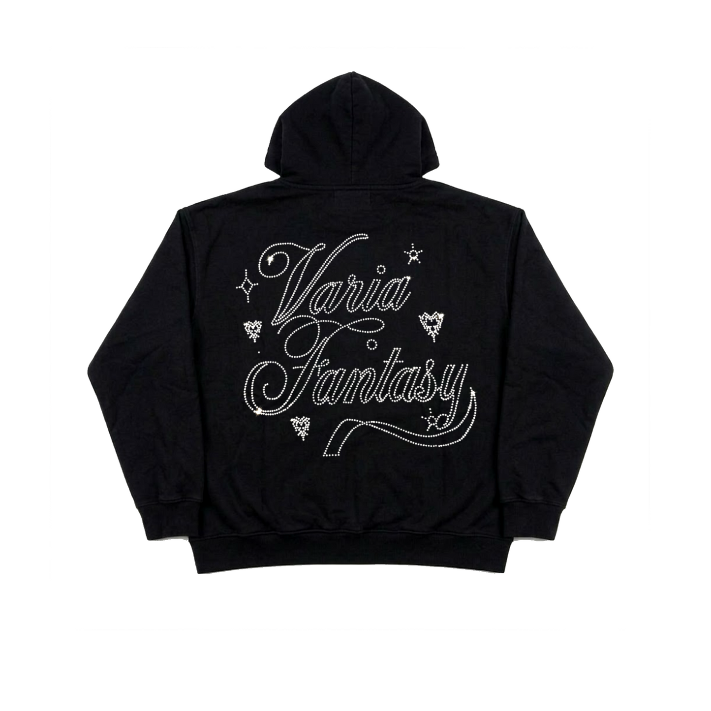 RHINESTONE ZIP UP