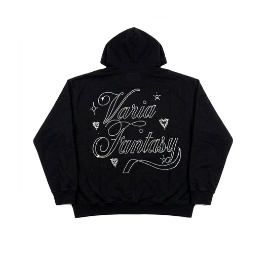 RHINESTONE ZIP UP