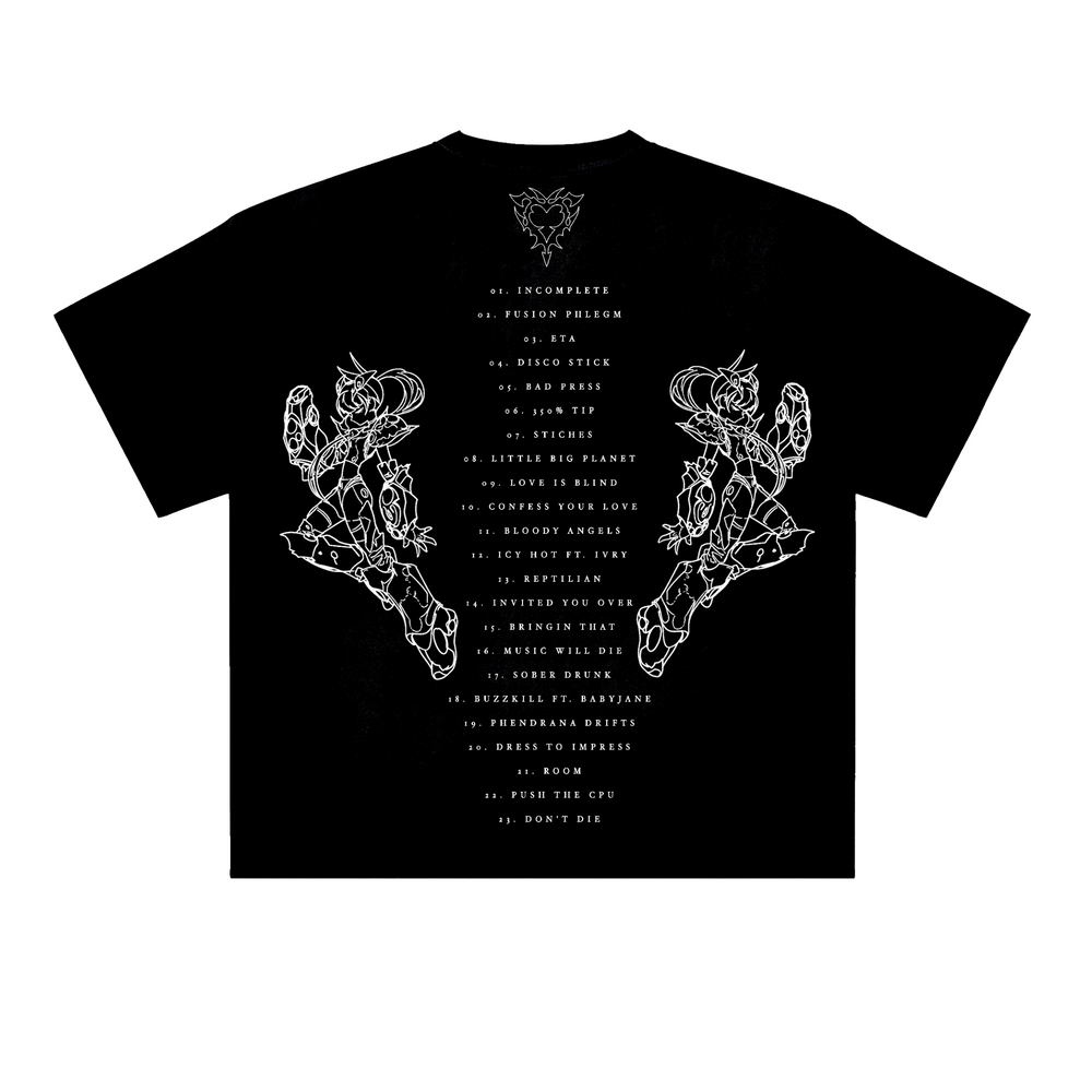 "RECODED" TRACKLIST TEE