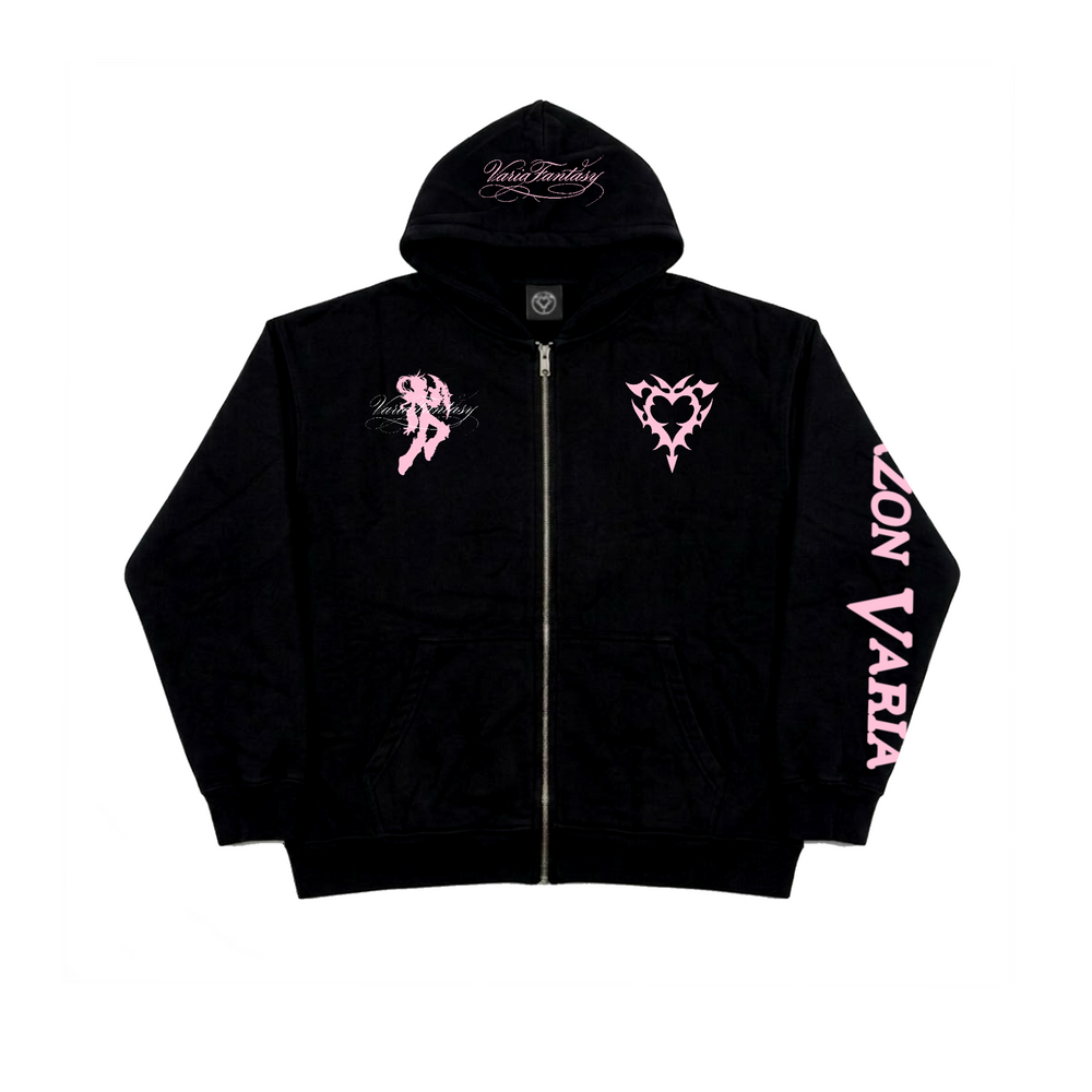 VEYRA'S HEART ZIP UP